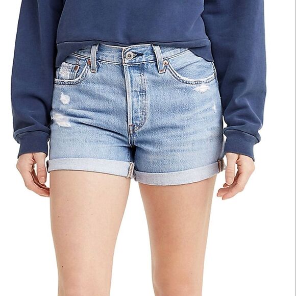 Women's Levi's 501 Jean Shorts - Picture 1 of 1